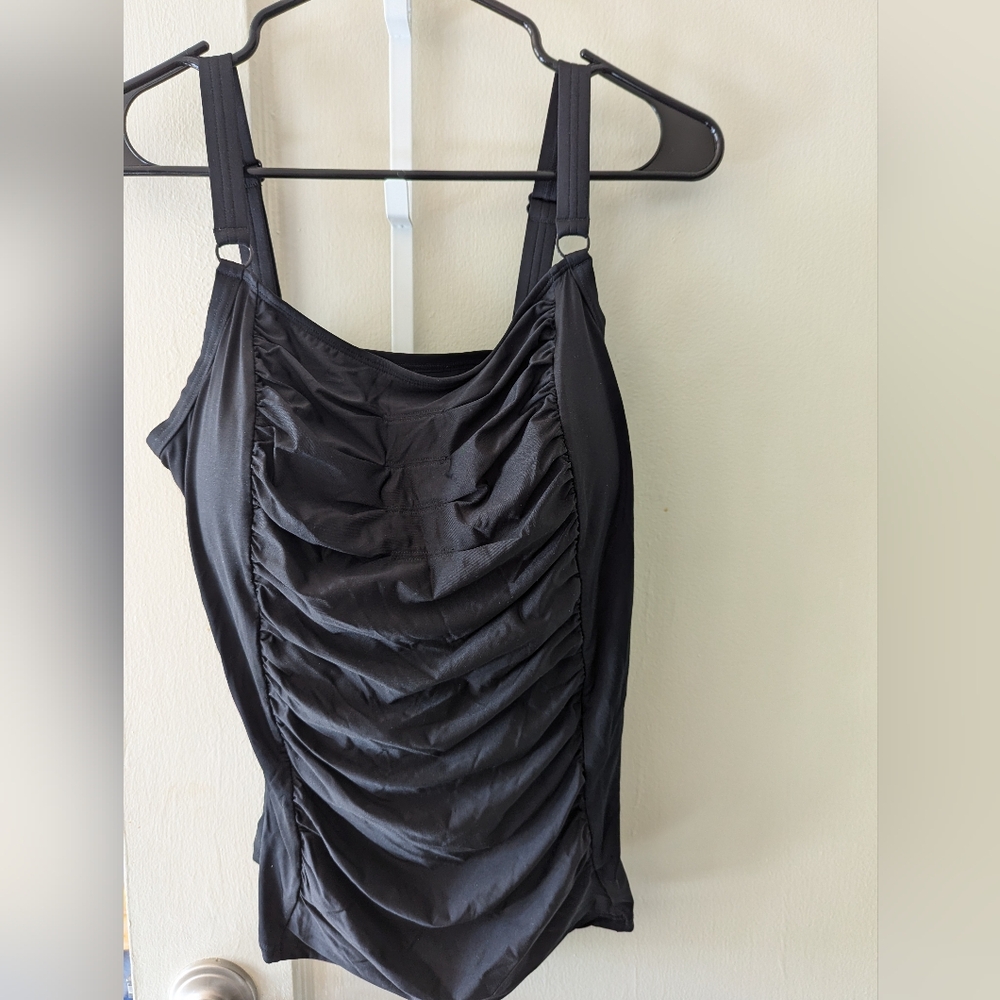 Amoena Tank Swim Top Pocketed Mastectomy Size 16C 46C